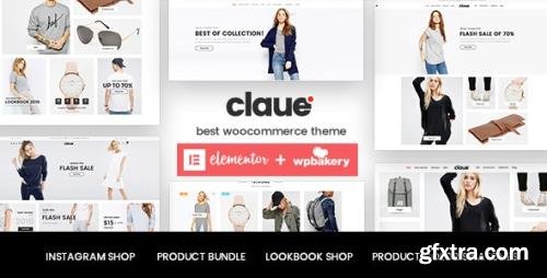 ThemeForest - Claue v2.0.9 - Clean, Minimal Elementor WooCommerce Theme - 18929281