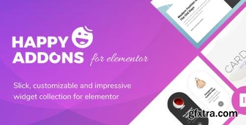 Happy Elementor Addons Pro v1.13.1 / Happy Elementor Addons v2.18.0 - NULLED