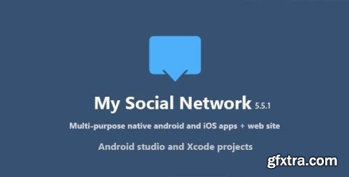 CodeCanyon - My Social Network (App and Website) v5.5.1 - 13965025 - NULLED