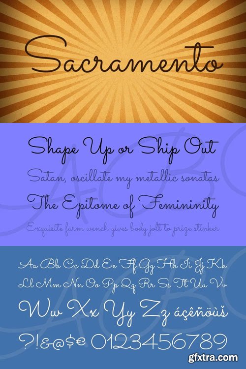 Sacramento Script Typeface