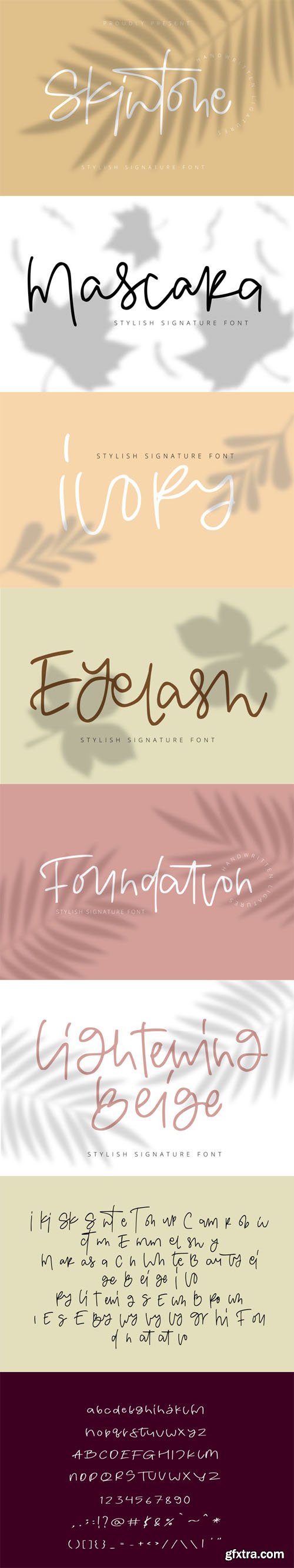 Skintone Script - Stylish Signature Font