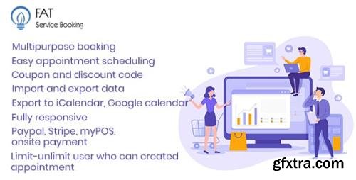 CodeCanyon - Fat Services Booking v3.3 - Automated Booking and Online Scheduling - 24214247