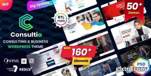 ThemeForest - Consultio v1.2.4 - Consulting Corporate - 25376496