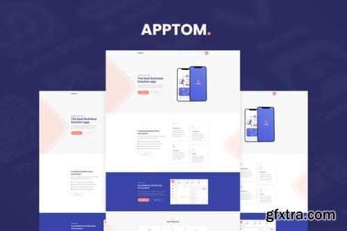 ThemeForest - Apptom v1.0.0 - App & Software Showcase Elementor Template Kit - 29947882