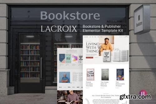 ThemeForest - LaCroix v1.0.0 - Author & Publisher Elementor Template Kit - 29954098