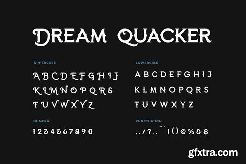 Dream Quacker Serif Display Font