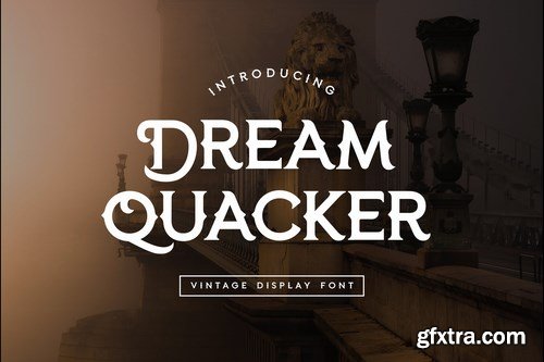 Dream Quacker Serif Display Font