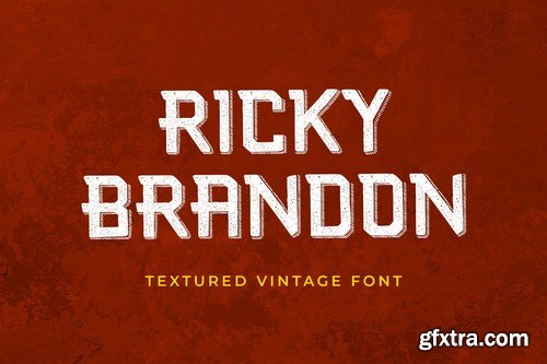 Ricky Brandon Serif Display Font