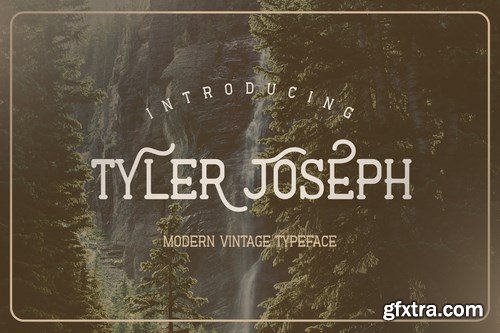 Tyler Joseph - Modern Vintage Font