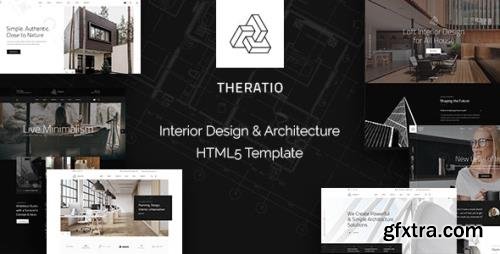 ThemeForest - Theratio v1.0 - Interior Design & Architecture HTML5 Template - 29953734