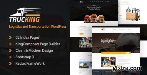 ThemeForest - Trucking v1.18 - Logistics and Transportation WordPress Theme - 19755650