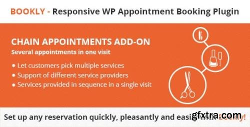 CodeCanyon - Bookly Chain Appointments (Add-on) v2.0 - 17367838