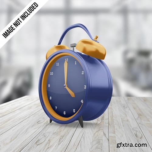 Alarm clock mockup