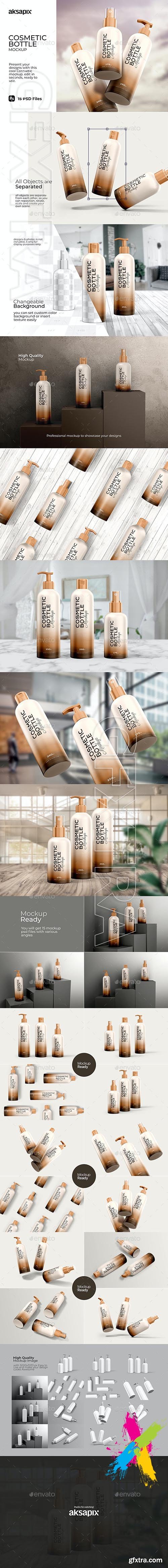 GraphicRiver - Cosmetic Bottle - Mockup 29898641