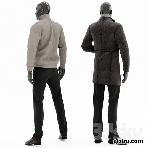 Male mannequin set 2