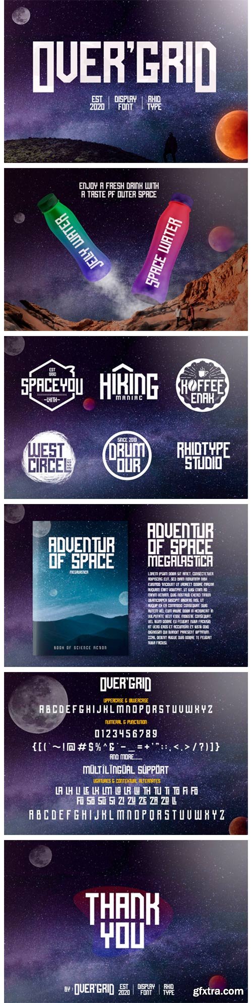 Over\'Grid Font