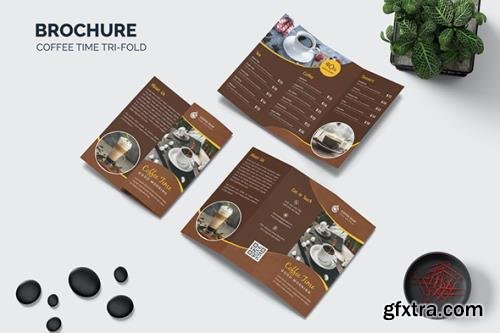 Coffee Time Trifold Brochure