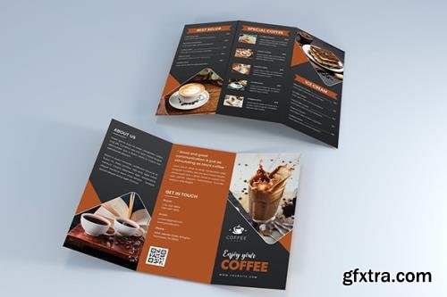 Drink Coffee Trifold Brochure