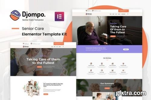 ThemeForest - Djompo Kit v1.0.0 - Senior Care Elementor Template Kit - 29771411