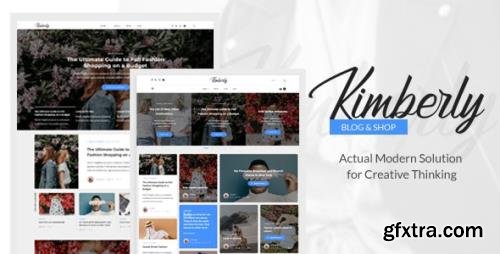 ThemeForest - Kimberly v1.1 - WordPress Blog & Shop Theme - 22309836