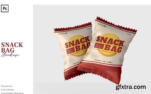 Snack Bag Mockup