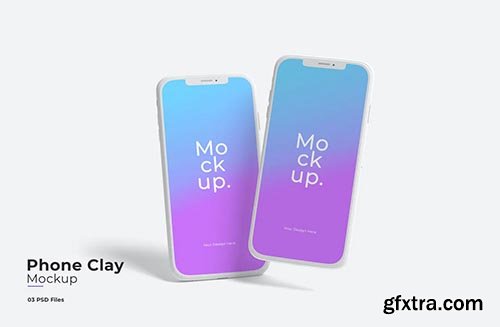 Phone Clay Mockup