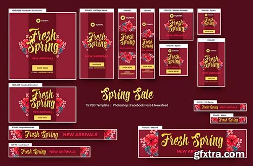 Spring Banners Ad