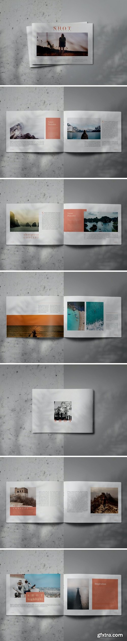 SHOT - Indesign Brochure Lookbook Template