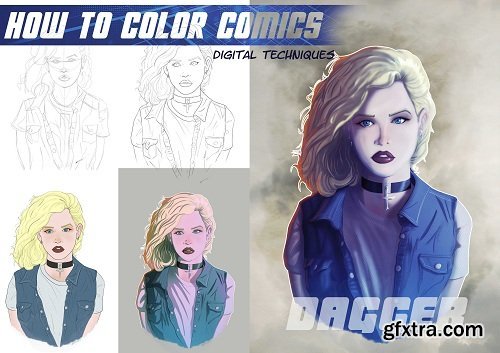 How To Color Comics - Digitally