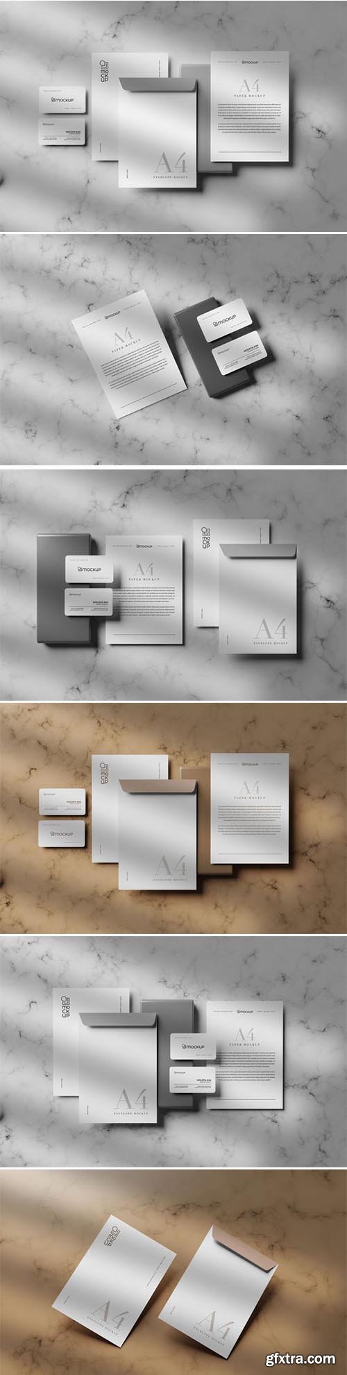 Stationary mockup