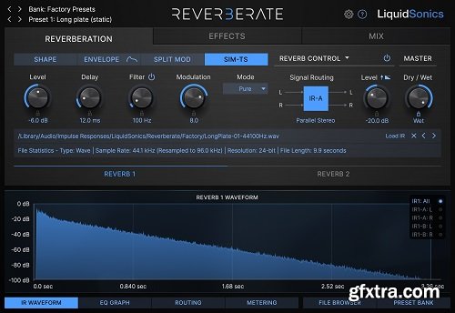 LiquidSonics Reverberate Library v3.1.0