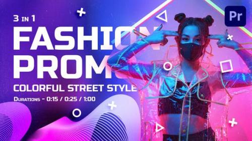 Videohive - Colorful Street Style Fashion Promo | Mogrt