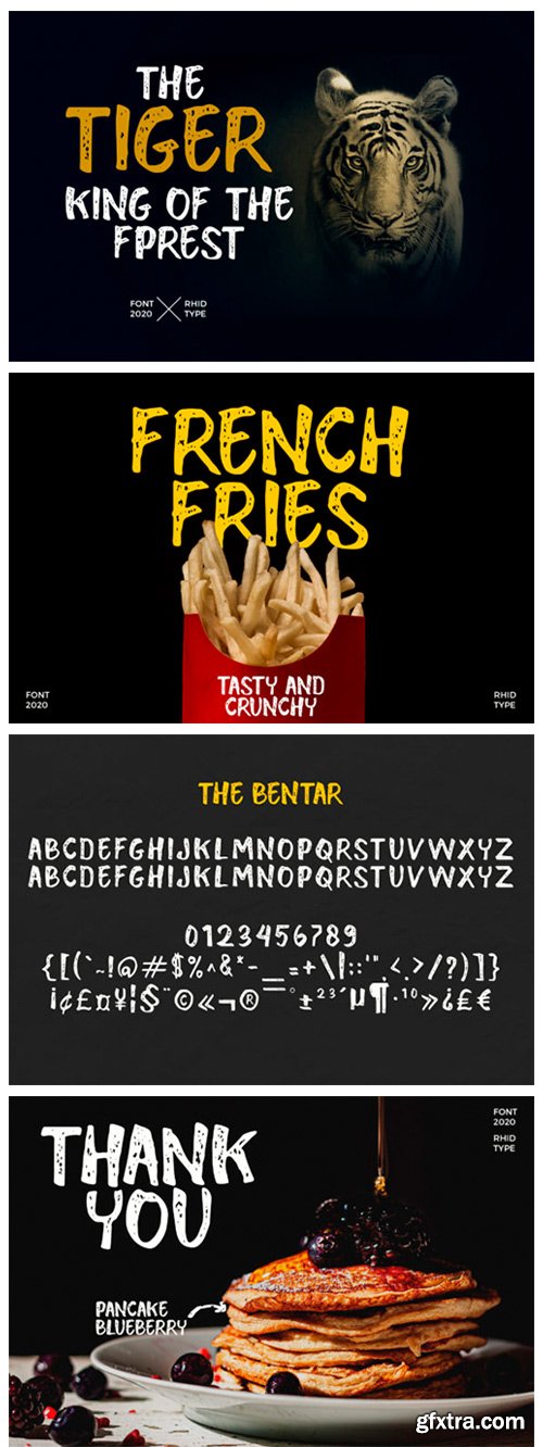 The Bentar Font