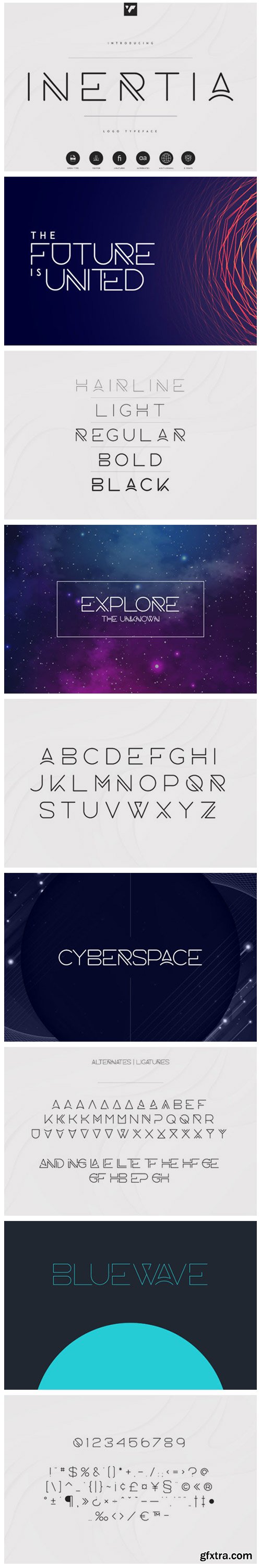 Inertia Font