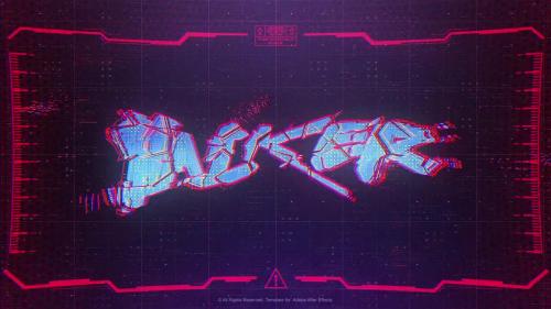 MotionArray - Cyberpunk Logo - 894659