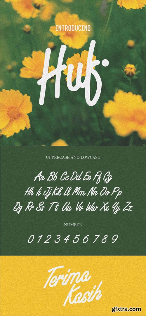 Huf Script Handwriting Font