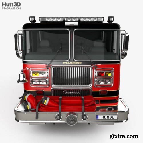 Seagrave Marauder II Fire Truck 2014 3D model