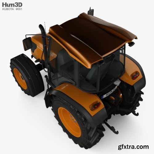 Kubota M7060 2018 3D model