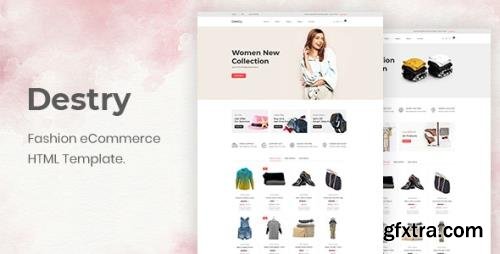 ThemeForest - Destry v1.0.0 - Fashion eCommerce HTML Template - 29946635