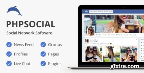 CodeCanyon - phpSocial v6.4.0 - Social Network Platform - 5158794