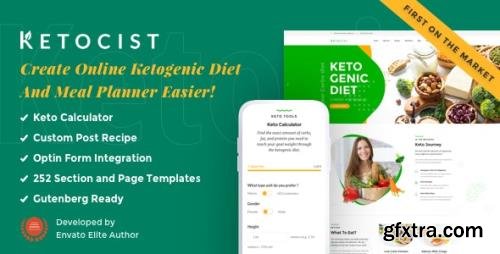 ThemeForest - Ketocist v1.2.48 - Keto Diet WordPress Theme - 23426280