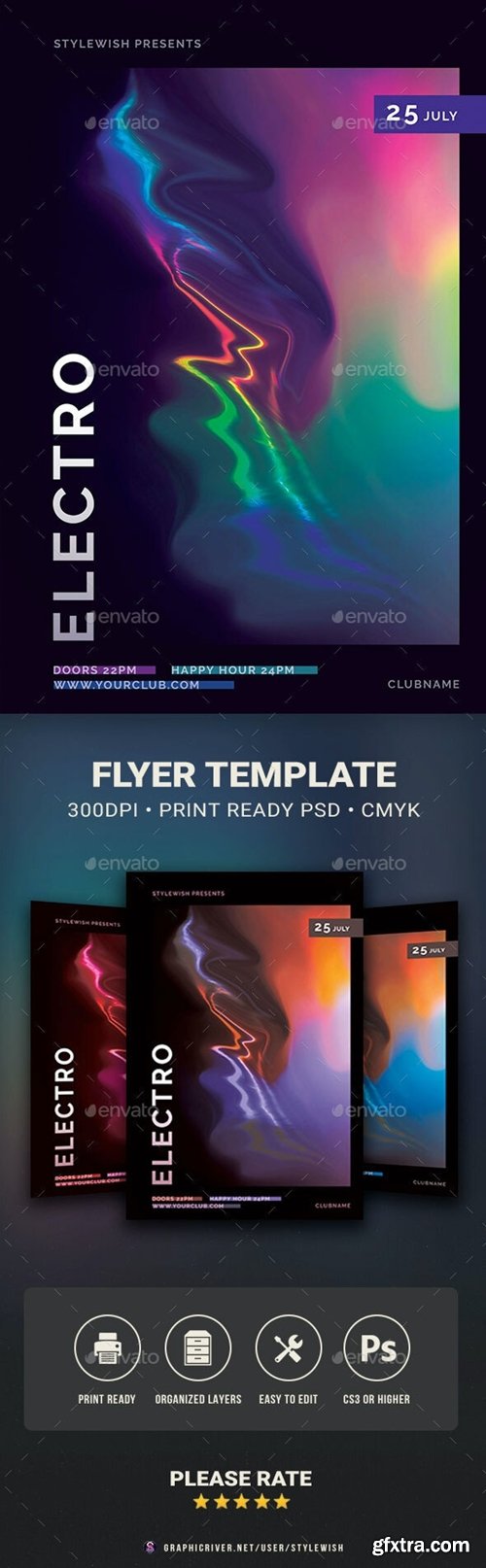 GraphicRiver - Electro Flyer 29896280