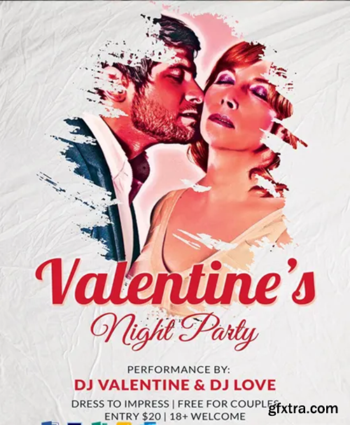 Free-Valentine-s-Night-Party-Poster