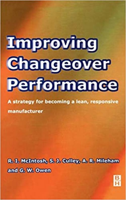  Improving Changeover Performance 