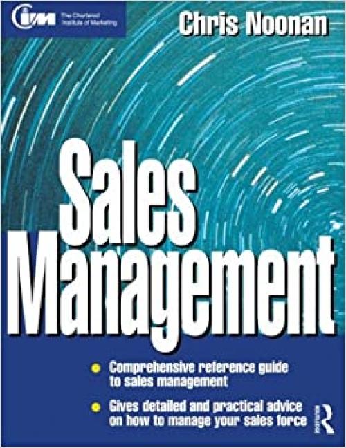  Sales Management (Marketing Series: Practitioner) 