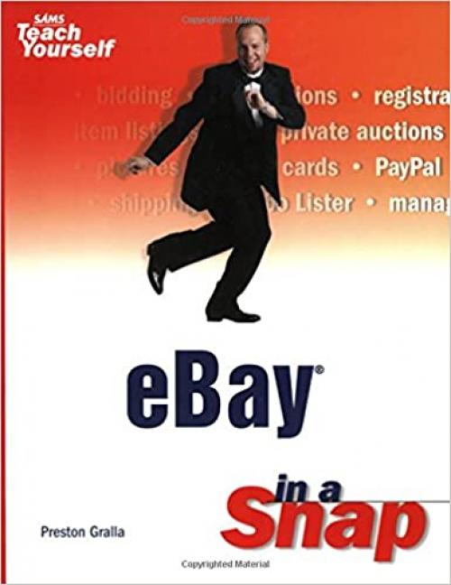  Ebay in a Snap (Sams Teach Yourself) 