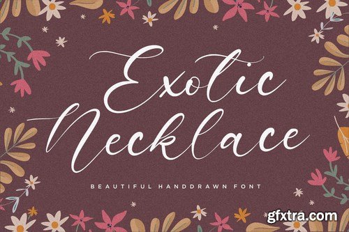 Exotic Necklace Font