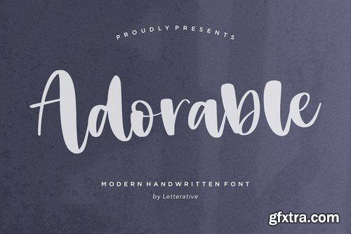 Adorable Script Font