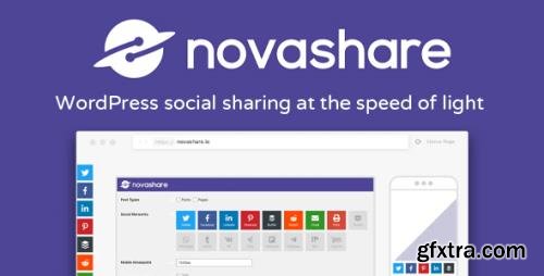 Novashare v1.1.4 - Social Media Sharing WordPress Plugin - NULLED