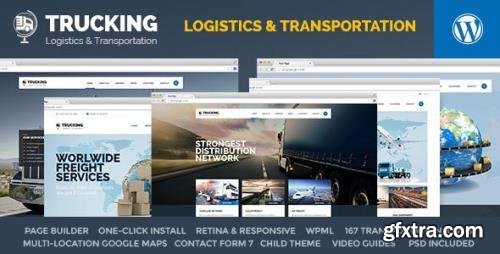 ThemeForest - Trucking v1.5.3 - Transportation & Logistics WordPress - 13432181